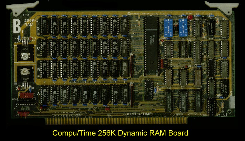 CompuTime 256K RAM Board