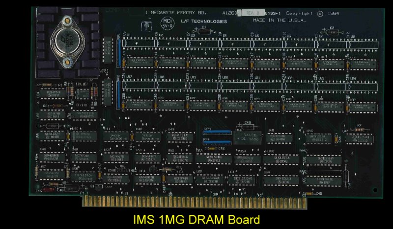1 MG DRAM Board
