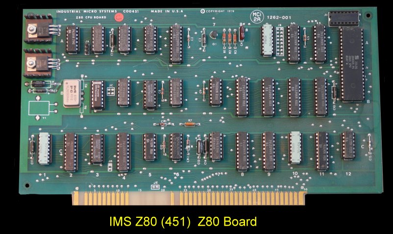 IMS Z80 (451) CPU