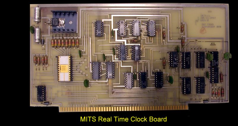 MITS Clock Board