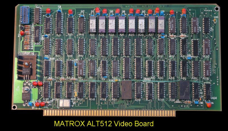 Matrox ALT 512 Video board