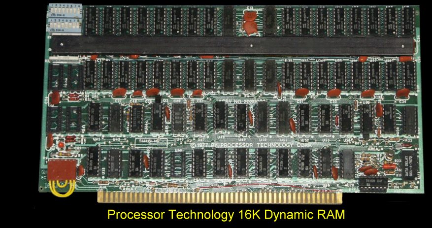 Processor Technology 16K Dynamic RAM Board