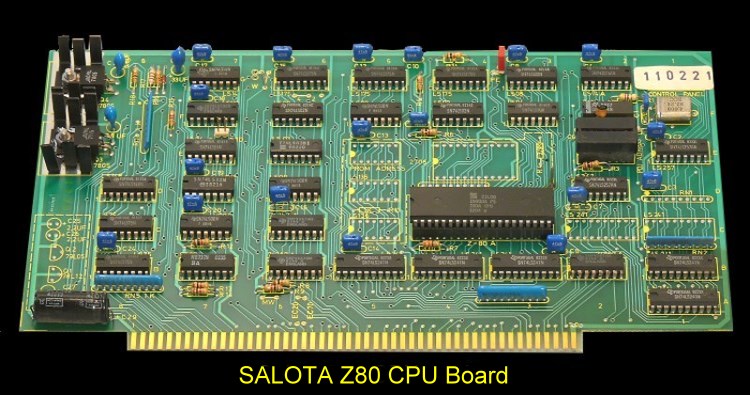 Solatata Z80 CPU Board