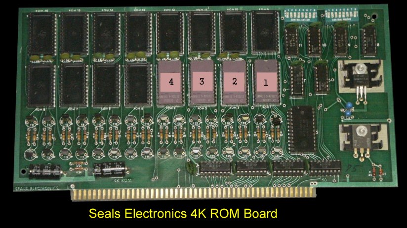Seals 4K ROM card