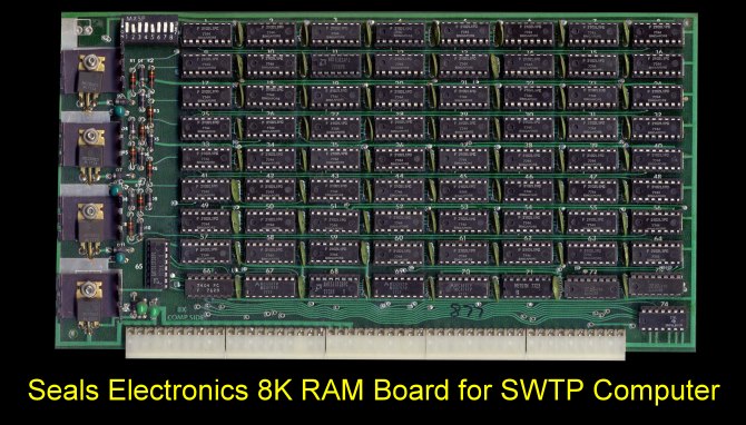 Seals SWTPC 6800 board