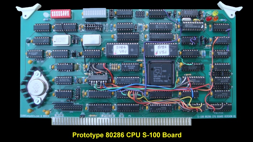 V1 80286 Prototype Boadr