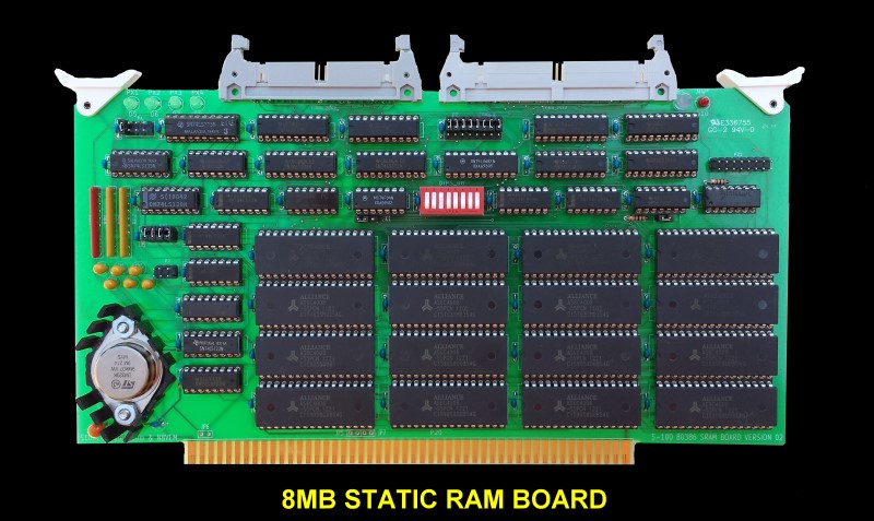 Final 8MB Static RAM Board