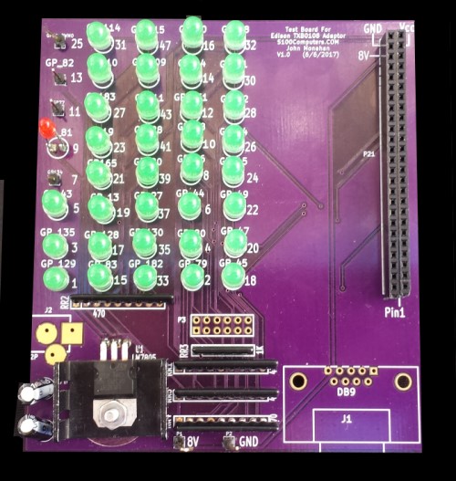 Edison TXB tester Board