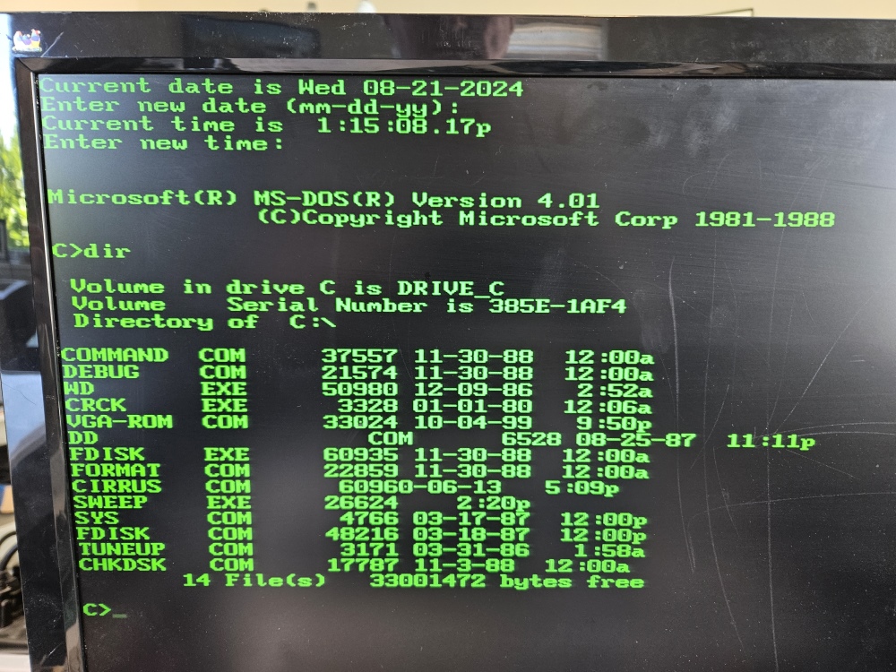 FPGA_VGA_MSDOS