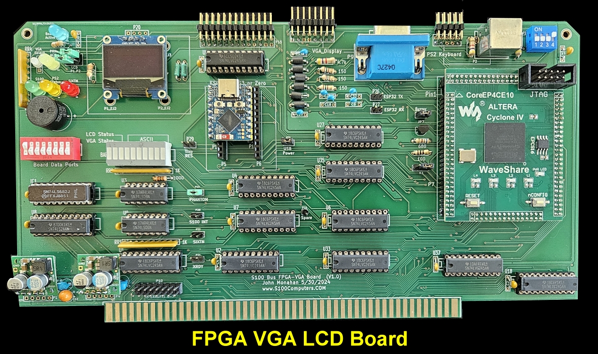 FPGA VGA LCD Biard (V1.0)