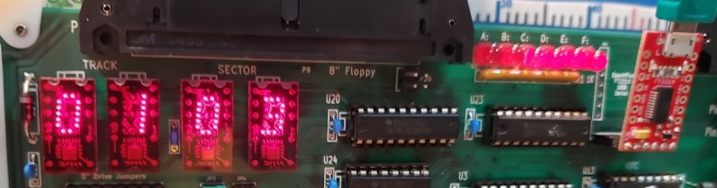 Floppy Sector Read hex Display