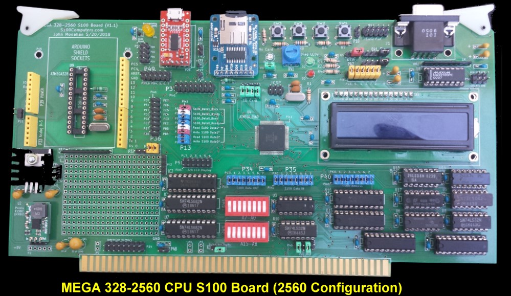 Mega 328-2560 Board (2560 Config)